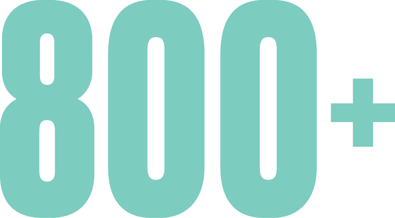 800 plus